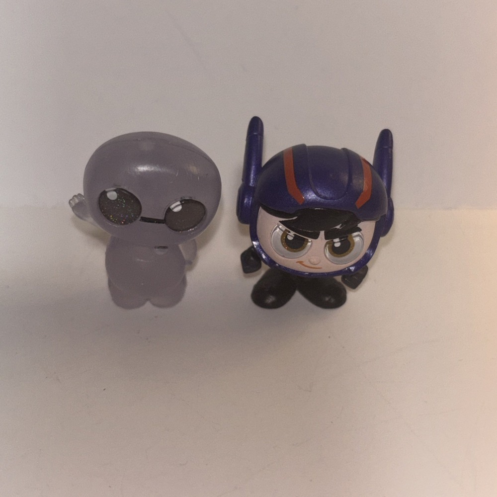 Disney Doorables Big Hero 6 Hiro *RARE* & Baymax Lot Of 2